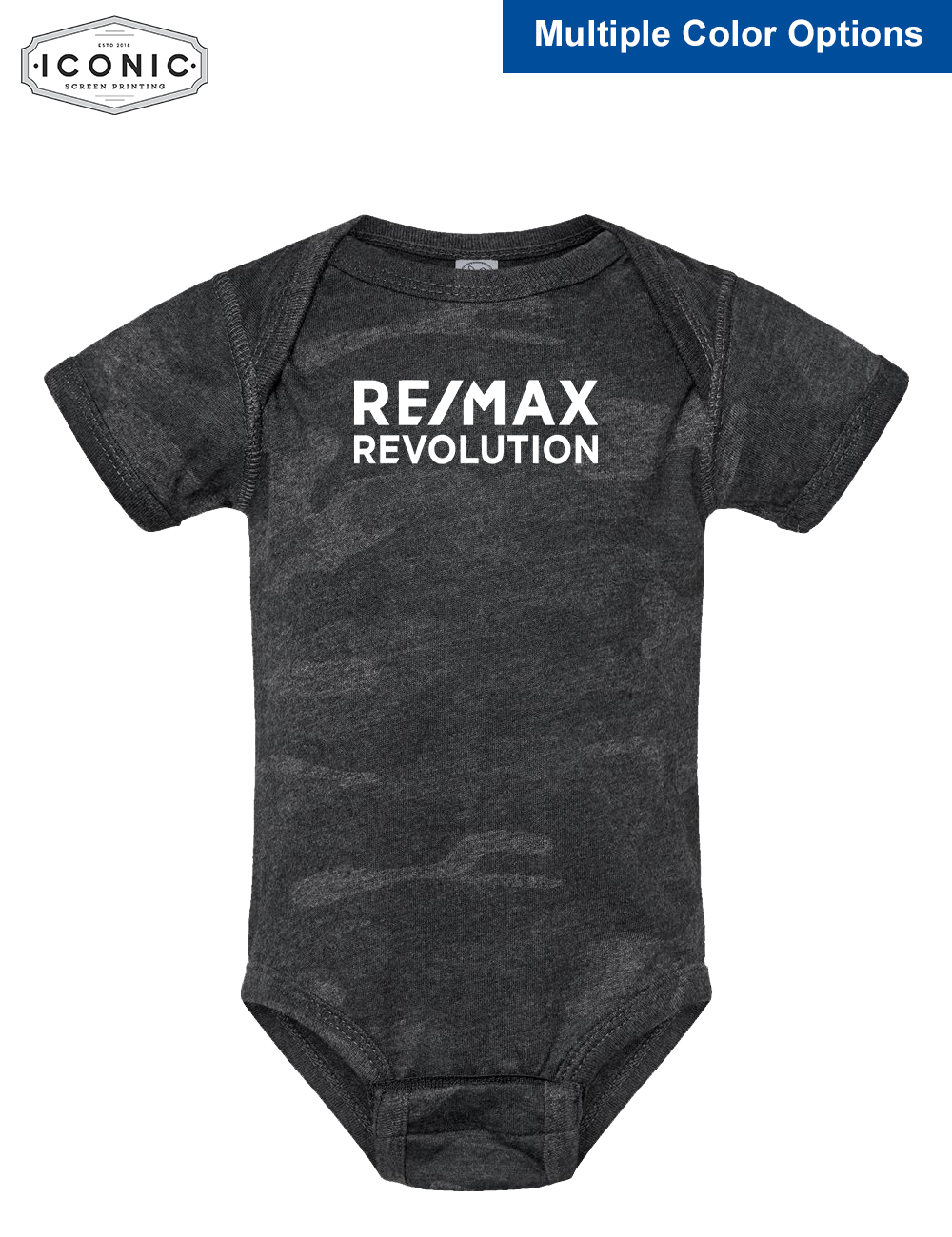 RE/MAX Revolution - Rabbit Skins Infant Fine Jersey Bodysuit - Print