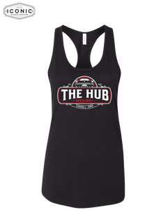 The Hub Bar & Grill - Women's Jersey Racerback Tank