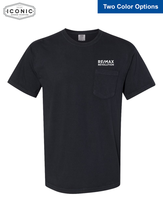 RE/MAX Revolution - Comfort Colors Garment-Dyed Heavyweight Pocket T-Shirt - Print