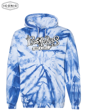Load image into Gallery viewer, People&#39;s Bar &amp; Grill- D6 - Blended Tie-Dyed Hooded Sweatshirt

