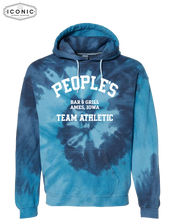 Load image into Gallery viewer, People&#39;s Team Athletic - D3 - Blended Tie-Dyed Hooded Sweatshirt

