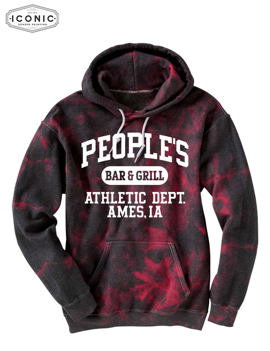 People's Athletic Dept. Blended Tie-Dyed Hooded Sweatshirt