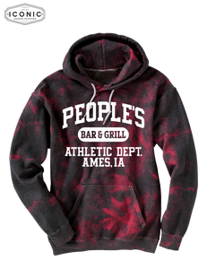 People's Athletic Dept. - D2 - Blended Tie-Dyed Hooded Sweatshirt