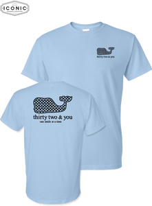 Whale 32 & U - D3 - DryBlend T-shirt