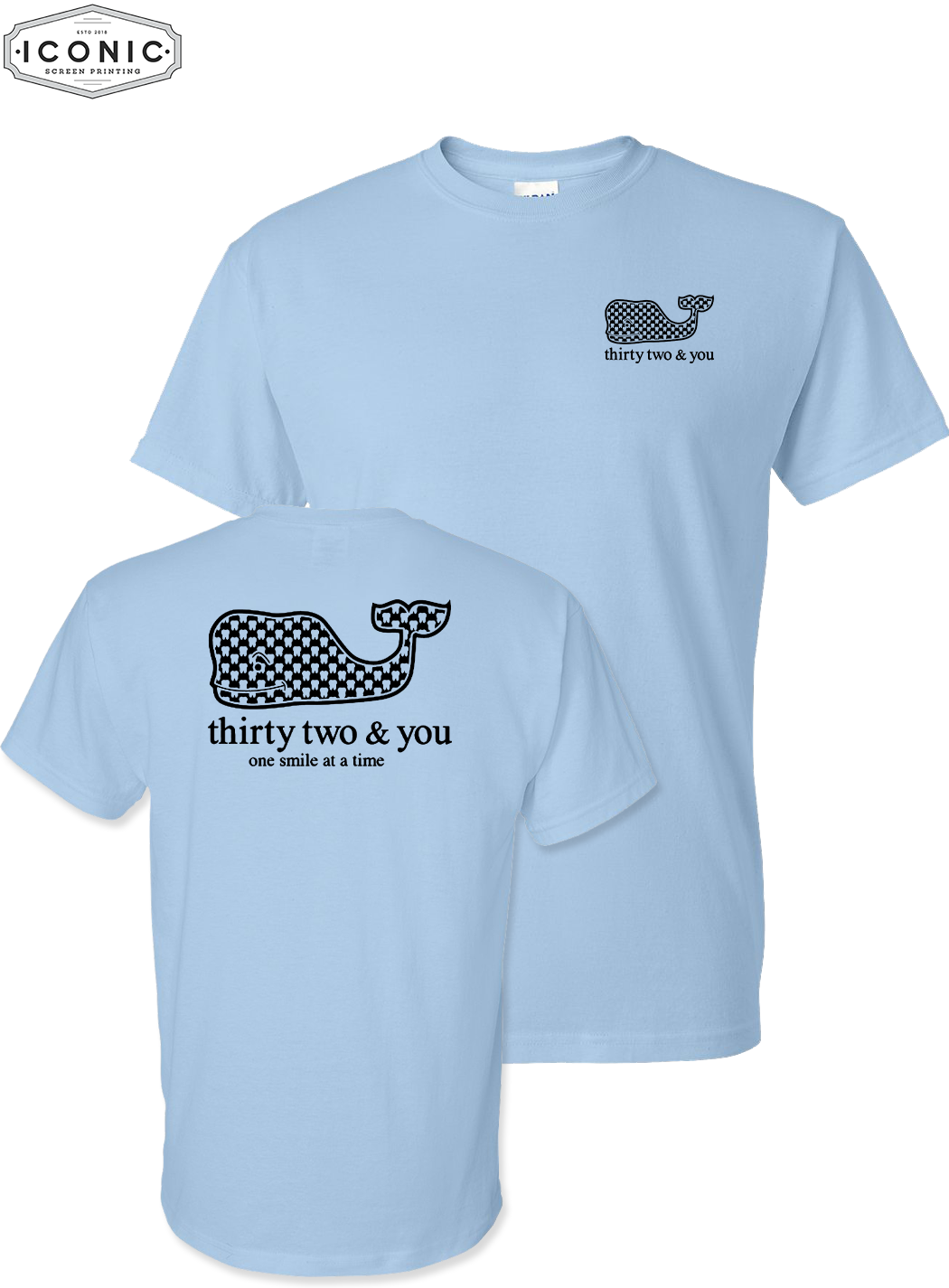 Whale 32 & U - D3 - DryBlend T-shirt