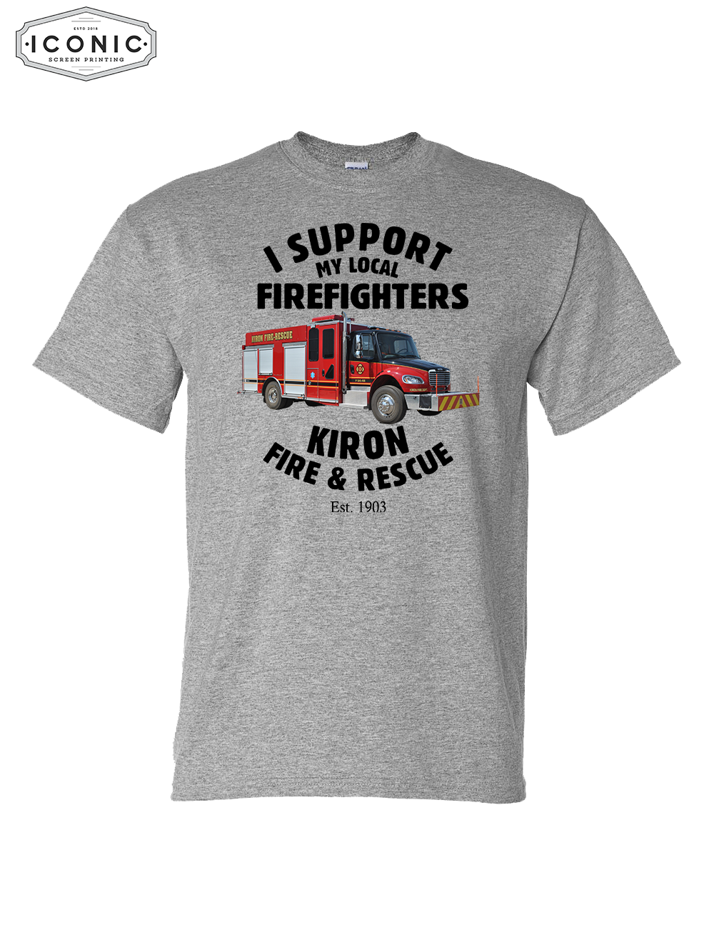 Kiron Fire Department DryBlend® T-Shirt