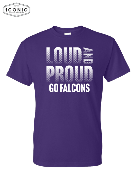 Loud and Proud Falcons - DryBlend T-shirt