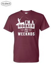 Load image into Gallery viewer, Hooker on the Weekends - DryBlend T-Shirt
