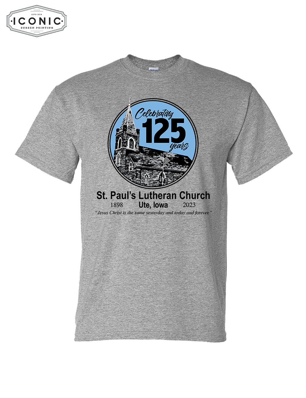 St. Paul's 125th Celebration - DryBlend T-shirt
