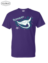 Load image into Gallery viewer, Stingrays with Map - DryBlend T-shirt
