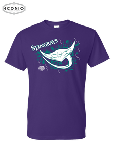 Stingrays with Map - DryBlend T-shirt