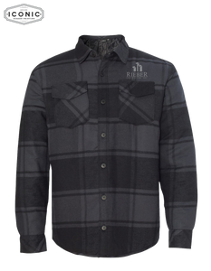 Rieber Contracting - Burnside Quilted Flannel Shirt Jacket - Embroidery