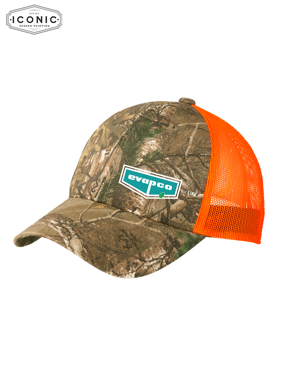 Evapco - Structured Camouflage Mesh Back Cap