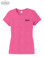 Load image into Gallery viewer, RE/MAX Revolution - District Women&#39;s Perfect Tri Tee - Print
