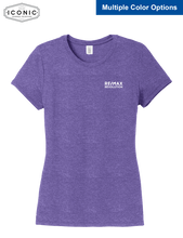 Load image into Gallery viewer, RE/MAX Revolution - District Women&#39;s Perfect Tri Tee - Print
