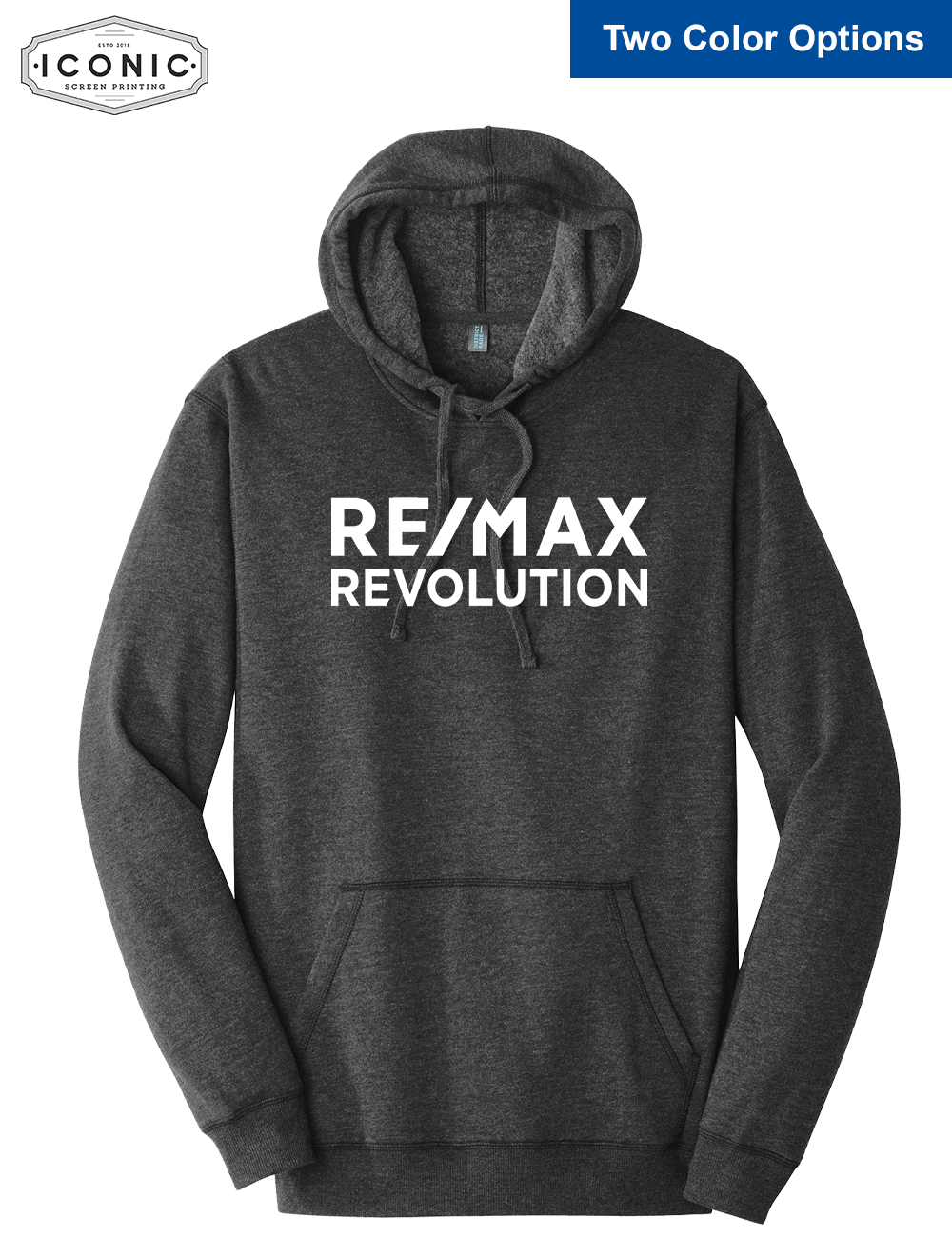 RE/MAX Revolution - District Lightweight Fleece Hoodie - Print
