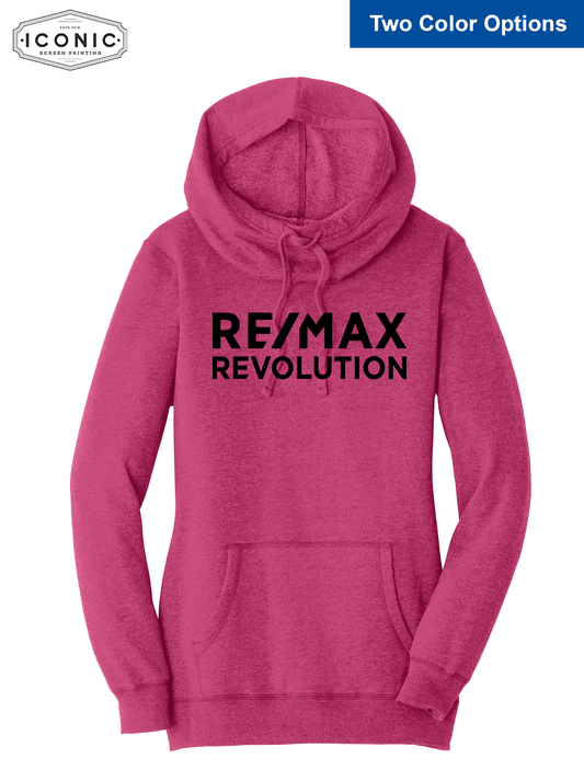 RE/MAX Revolution - District Women’s Lightweight Fleece Hoodie - Print