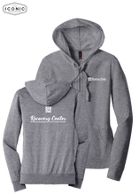 Load image into Gallery viewer, Manning Regional Healthcare - Women’s Fitted Jersey Full-Zip Hoodie - print
