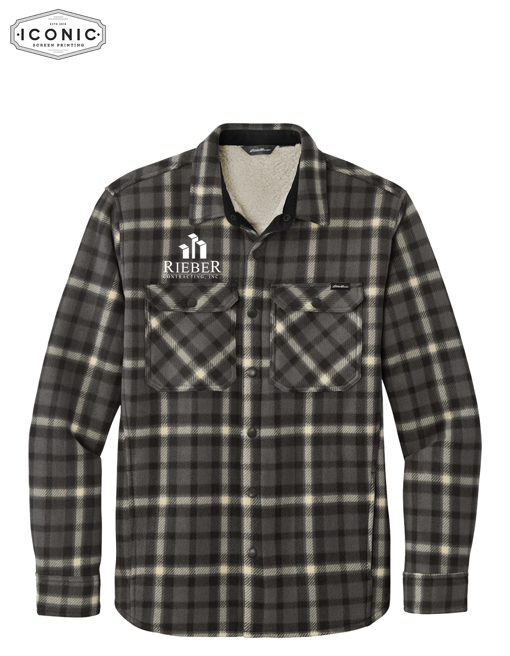 Rieber Contracting - Eddie Bauer Woodland Shirt Jac - Embroidery