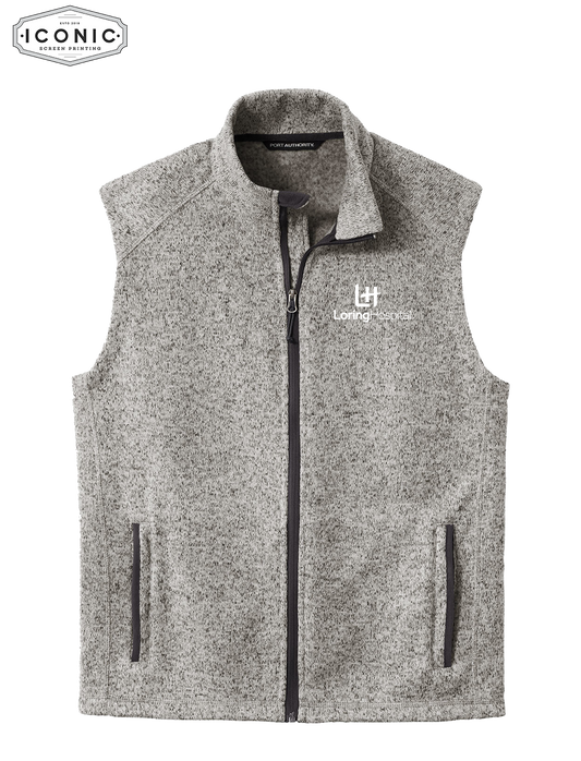 Loring Hospital Sweater Fleece Vest