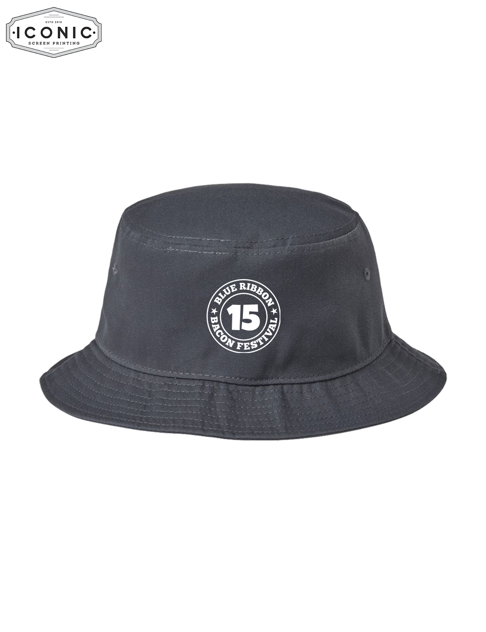 Des Moines Bacon Fest - Atlantis Headwear - Sustainable Bucket Hat