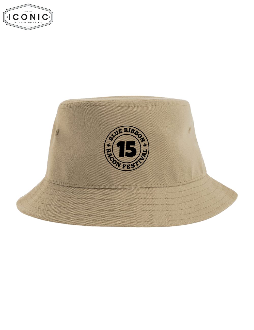 Des Moines Bacon Fest - Atlantis Headwear - Sustainable Bucket Hat
