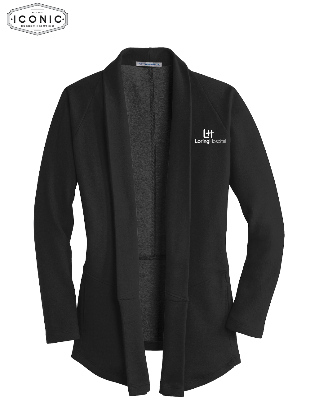 Loring Hospital Women's Interlock Cardigan