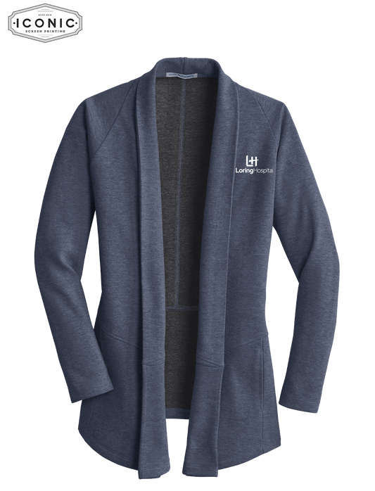 Loring Hospital Women's Interlock Cardigan