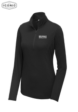 Load image into Gallery viewer, RE/MAX Revolution - Ladies PosiCharge Tri-Blend Wicking 1/4-Zip Pullover - Embroidery
