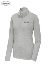Load image into Gallery viewer, RE/MAX Revolution - Ladies PosiCharge Tri-Blend Wicking 1/4-Zip Pullover - Embroidery
