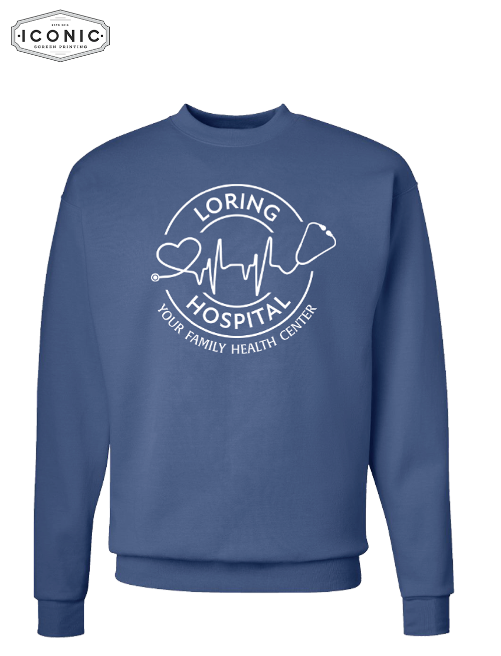 Loring Hospital -  Ecosmart® Crewneck Sweatshirt
