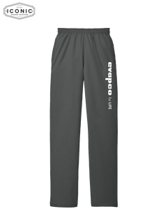 Evapco for Life Words - Core Fleece Sweatpant with Pockets - Print