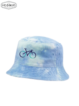Load image into Gallery viewer, Bicycle - Tie-Dyed Bucket Cap - Clearance
