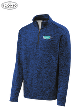 Load image into Gallery viewer, Evapco for Life - PosiCharge Electric Heather Fleece 1/4-Zip Pullover - Embroidery
