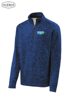 Evapco for Life - PosiCharge Electric Heather Fleece 1/4-Zip Pullover - Embroidery