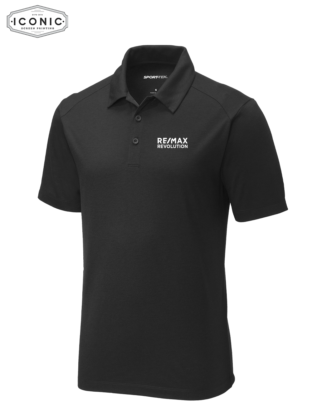 RE/MAX Revolution - PosiCharge Tri-Blend Wicking Polo - Embroidery
