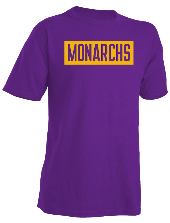 Monarchs Text - DryBlend T-shirt