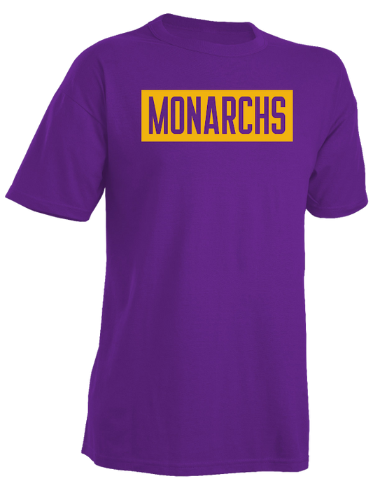 Monarchs Text - DryBlend T-shirt