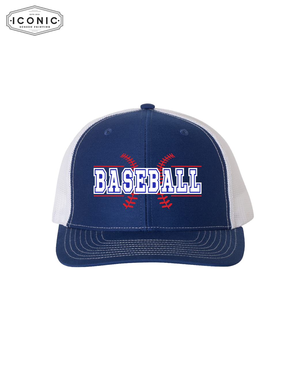 Baseball - Maddox Cotton Twill Snapback Trucker Cap