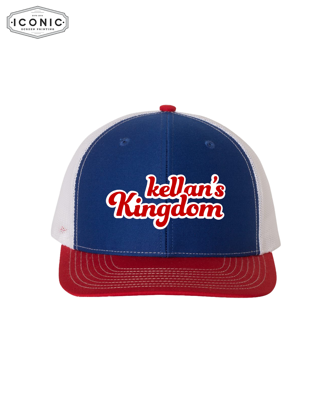 Kellan's Kingdom - Maddox Cotton Twill Snapback Trucker Cap