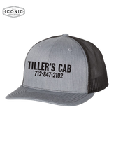 Load image into Gallery viewer, Tiller&#39;s Cab - Richardson Snapback Trucker Cap
