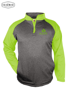 Rieber Contracting - Sport Pro Heather Performance Fleece Quarter-Zip Pullover