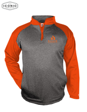 Load image into Gallery viewer, Rieber Contracting - Sport Pro Heather Performance Fleece Quarter-Zip Pullover
