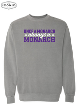 Load image into Gallery viewer, Always A Monarch - Comfort Colors Garment Dyed Sweatshirt
