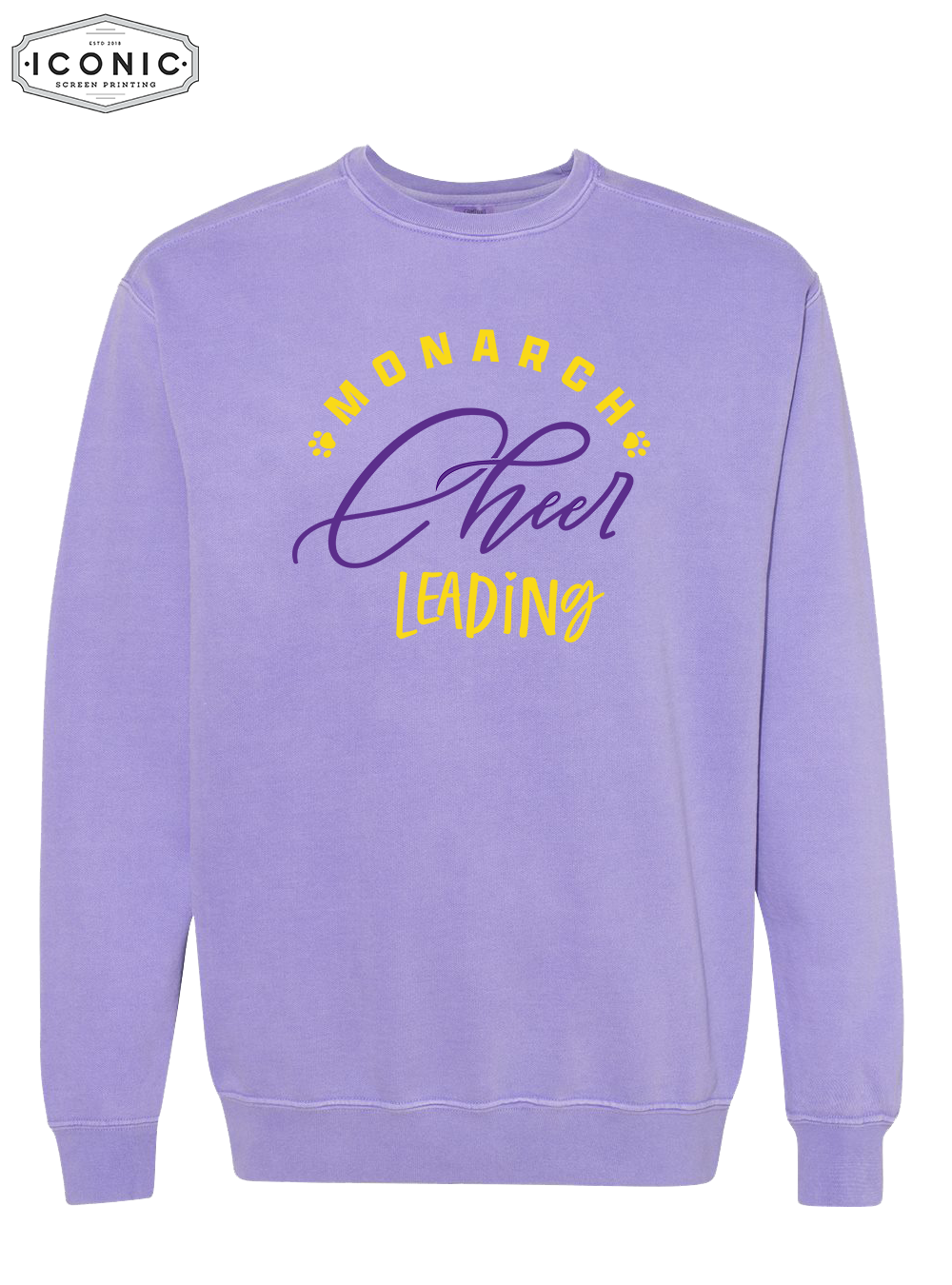 Monarch Cheer Leading - Comfort Colors Garment Dyed Sweatshirt