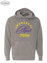 Load image into Gallery viewer, Monarch Cheer Leading - Comfort Colors Garment Dyed Hooded Sweatshirt
