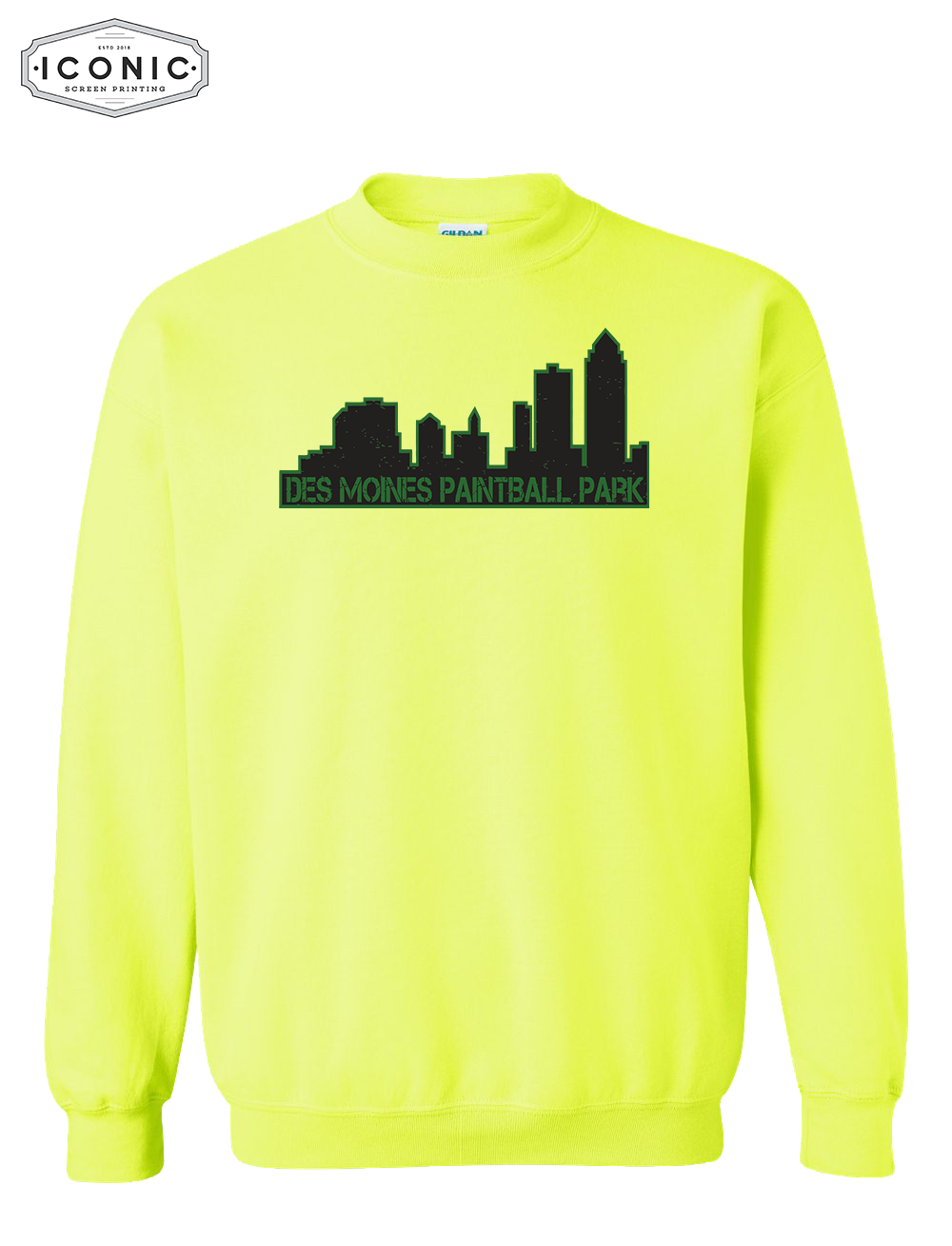 Des Moines Paintball Park - Heavy Blend Sweatshirt