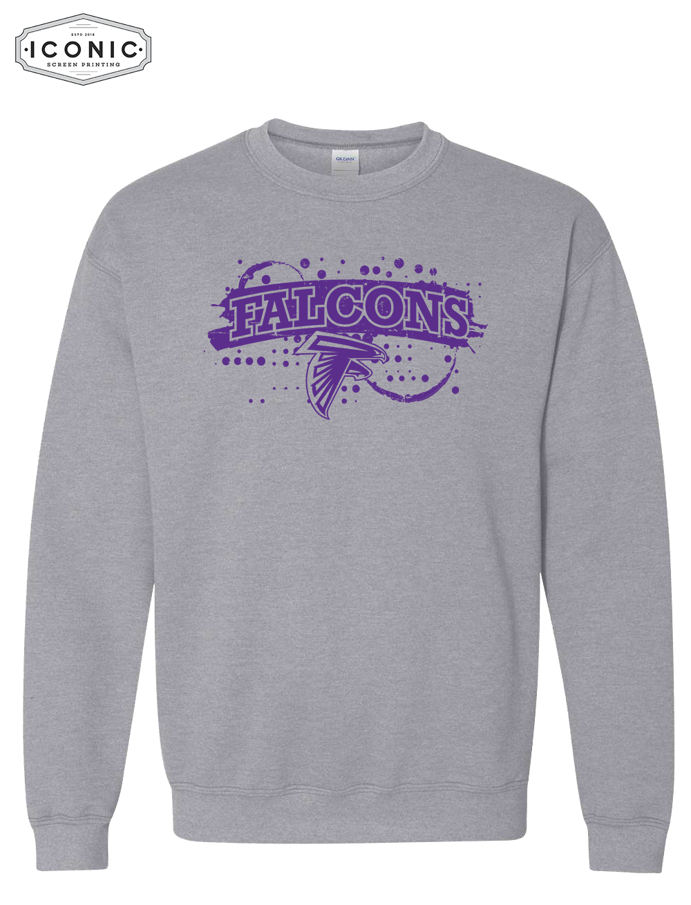 OA-BCIG Falcons - Heavy Blend Sweatshirt – Iconic Screen Printing