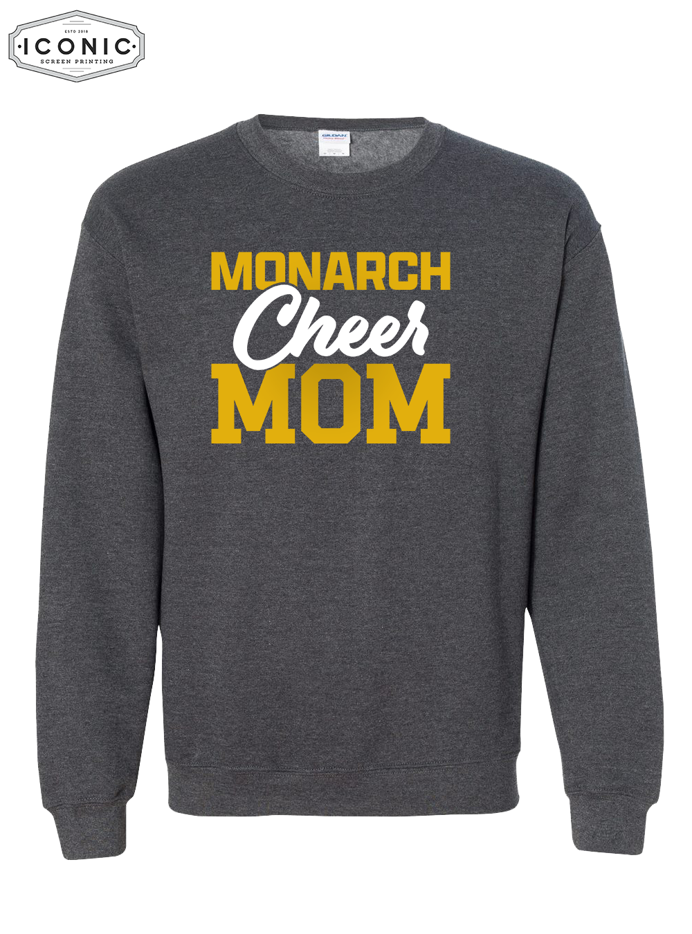 Cheer Mom (Glitter Ink) - Heavy Blend Sweatshirt