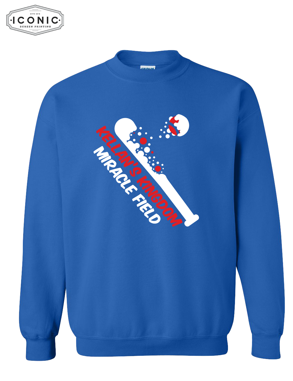 Baseball Bat - Heavy Blend Sweatshirt